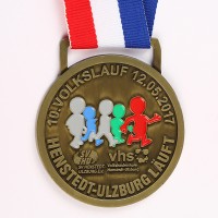 Customized super quality design metal German Henstedt-Ulzburg Volkslauf medal